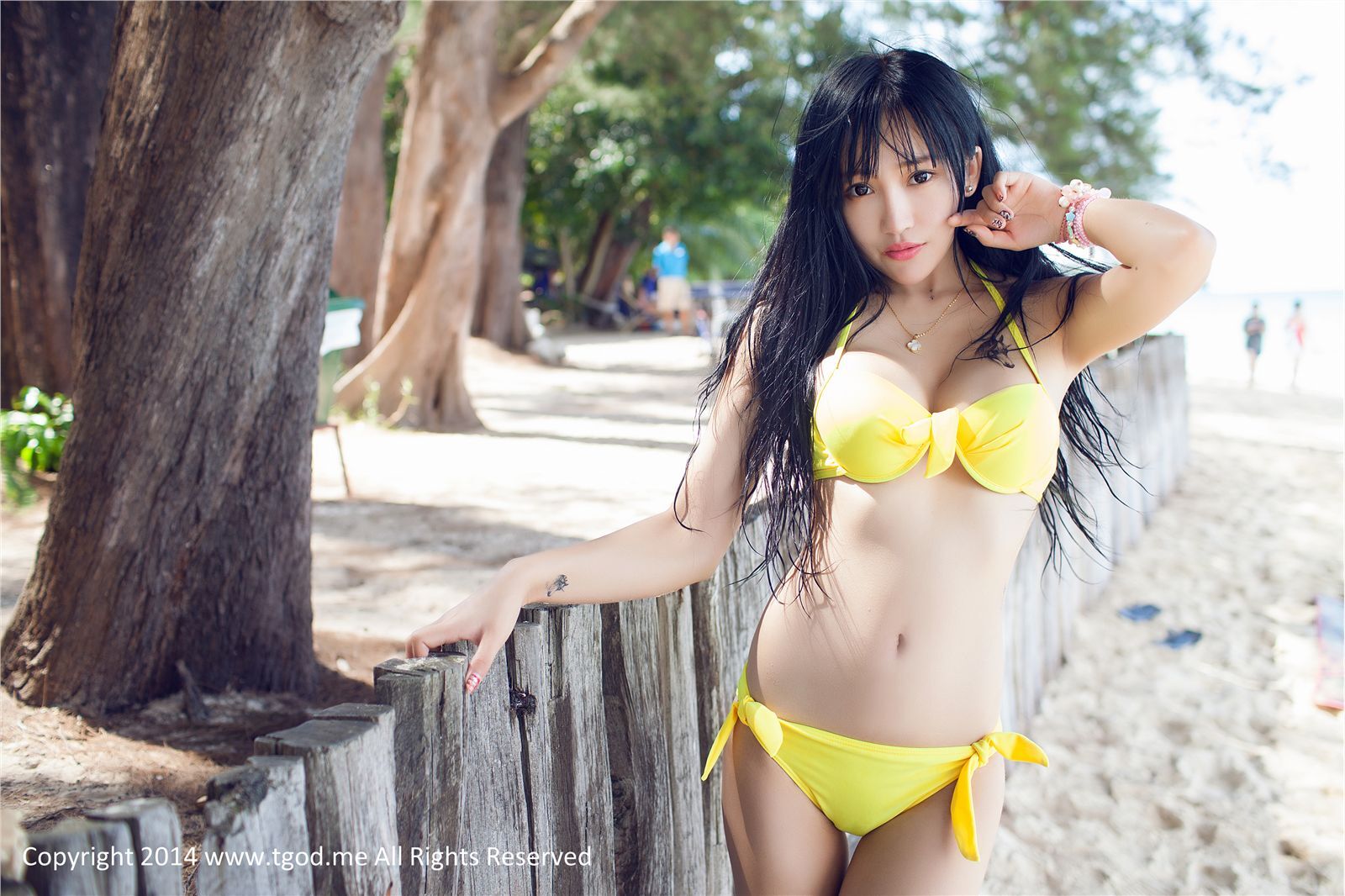 [TGOD推女神]2015.03.26 沙巴旅拍 杨上萱 第一弹